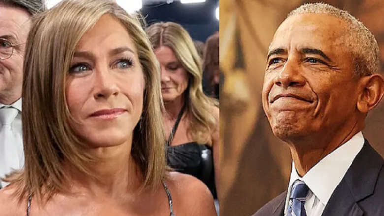 Jennifer Aniston mohon thashethemet për një lidhje me Barack Obaman: Unë e njoh Michelle më mirë se ai