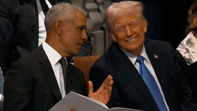 Trump komenton takimin viral me Obamën: Ndoshta ne e pëlqejmë njëri-tjetrin