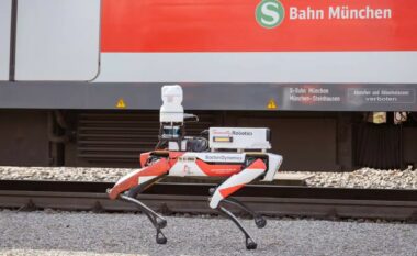 Deutsche Bahn dëshiron të luftojë “lyerjen me grafiti” në trena me një qen robot