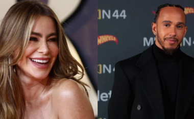 Sofia Vergara dyshohet se është në lidhje me ish-kampionin e botës në Formula 1, Lewis Hamilton