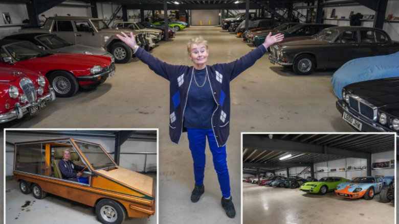 Meet the 70-year-old car collector - she drives all the models ...