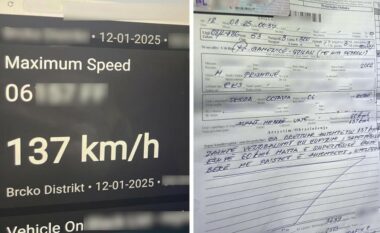 Ishte 67 km/h, voziti 137 – dënohet vozitësi në Gjilan  