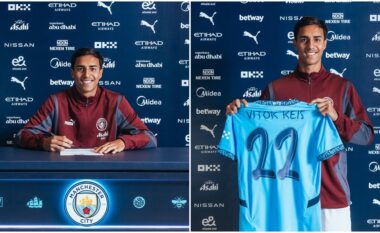 Zyrtare: Vitor Reis, lojtar i ri i Manchester Cityt