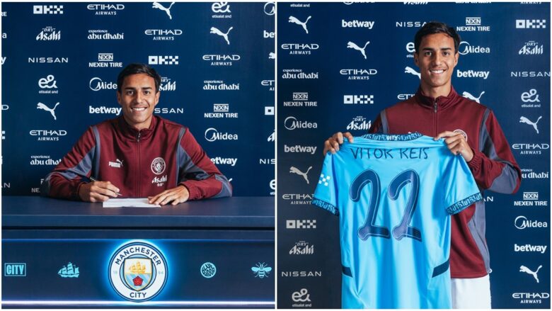 Zyrtare: Vitor Reis, lojtar i ri i Manchester Cityt