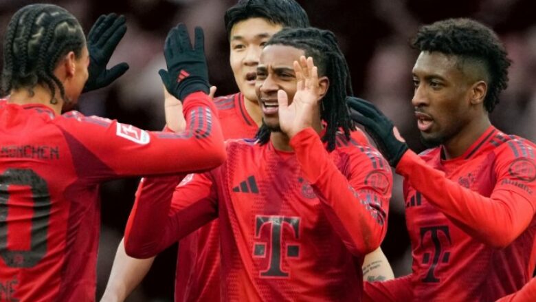 Bayern Munich vazhdon dominimin, fiton në shtëpi ndaj Wolfsburgut