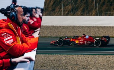 Lewis Hamilton përplasi makinën e Ferrarit gjatë stërvitjes në Barcelonë