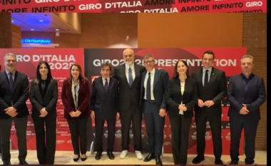 Rama publikon pamje nga eventi në Romë: Shqipëria u prezantua si destinacioni i “Giro d’Italia 2025”