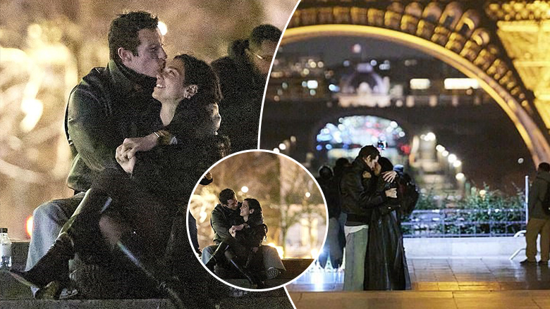 Në qytetin e dashurisë, Dua Lipa dhe Callum Turner shijojnë momente romantike nën Kullën Eiffel në Paris