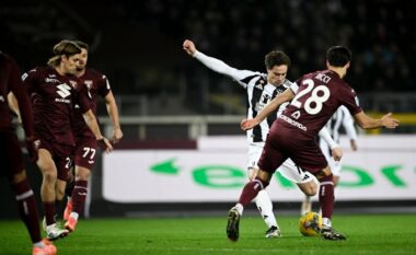 Juventusi ndalet edhe nga Torino: Barazimi i 12-të nga 20 ndeshje në Serie A për Mottan