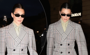 Kendall Jenner tejet elegante në Javën e Modës në Paris