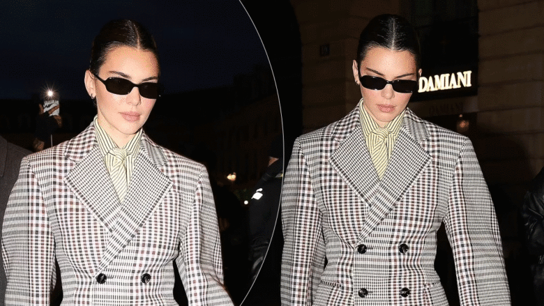 Kendall Jenner tejet elegante në Javën e Modës në Paris