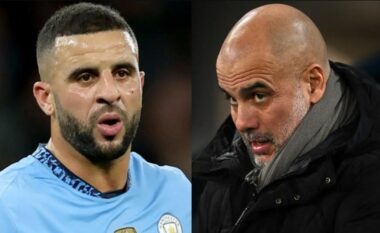 “Kam pasur një bisedë të pakëndshme me Guardiolan” – Walker flet për momentin e ndarjes nga Man City