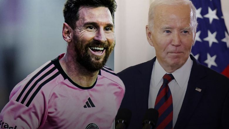 Messi kompleton të gjitha në karrierë – nderohet me çmimin më të lartë nga presidenti i SHBA-së, Joe Biden