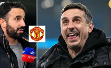 Gary Nevillet i kërkohet të marrë drejtimin e Man Utd mes vështirësive të Amorimit