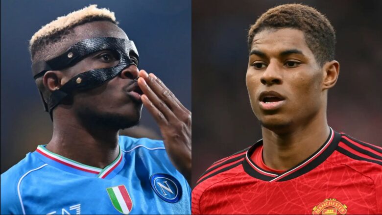 Napoli është i interesuar për ofertën para plus Rashford në shkëmbim të Osimhen