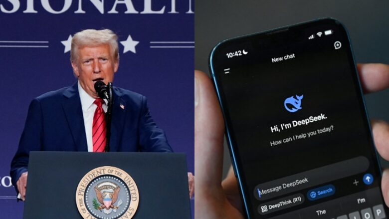 “Duhet të jetë një thirrje zgjimi për industritë tona”: Trump reagon rreth DeepSeek, pas rënies së aksioneve amerikane