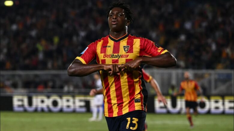 Lecce refuzon ofertën e lartë të Man Utd për Patrick Dorgu