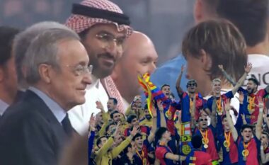 Reagimi epik i Florentino Perez pas debaklit që pësoi Real Madridi ndaj Barcelonës