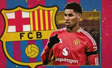 Tri arsyet pse Barcelona dëshiron të nënshkruajë me Marcus Rashford