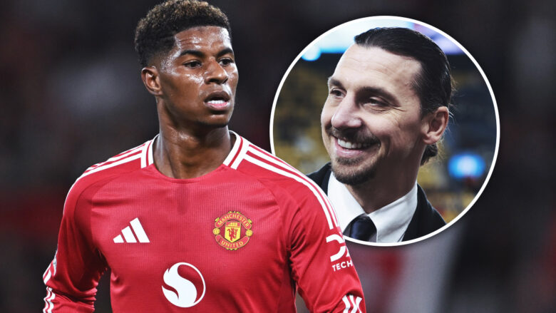 Zlatan Ibrahimovic tregon nëse Milani do ta transferojë Marcus Rashfordin