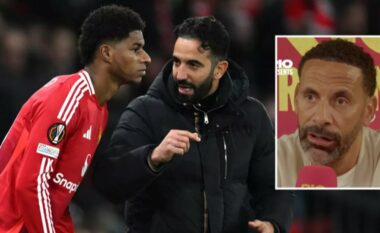 Rio Ferdinand këshillon Rashfordin ta ‘kërcënojë’ me padi trajnerin Ruben Amorim