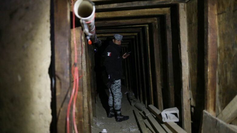 Një tunel i fshehtë mes SHBA-së dhe Meksikës do të mbyllet pasi u zbulua në fillim të këtij muaji