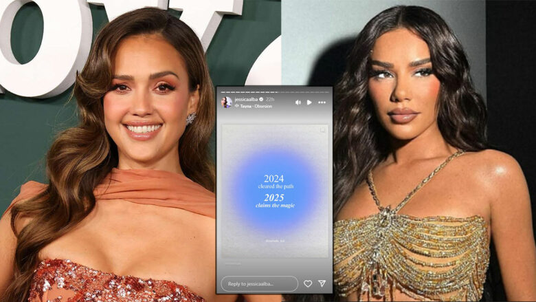 Jessica Alba shpërndan këngën ‘Obsesion’ nga Tayna, teksa frymëzon për vitin 2025