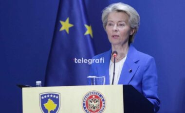 Ursula von der Leyen fshin videon pas kritikave për paraqitjen e Kosovës si pjesë të Serbisë