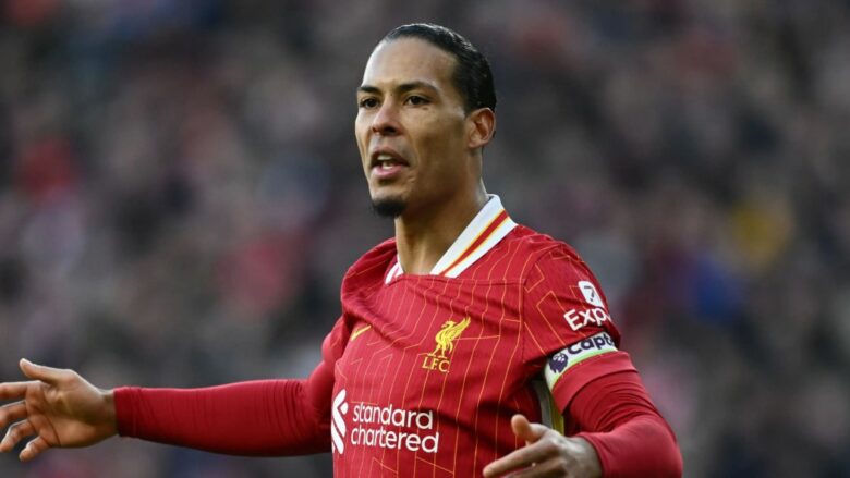 Van Dijk dhuron një përditësim shqetësues për të ardhmen e tij tek Liverpooli