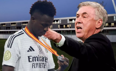 Ancelotti konfirmon tërthorazi se Vinicius mund të transferohet në Arabinë Saudite