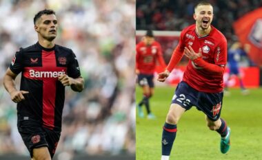 Granit Xhaka dhe Edon Zhegrova në garë për ekipin e vitit ‘EA Sports FC 25