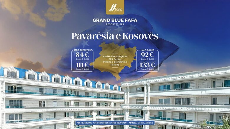 Festoni Pavarësinë e Kosovës në Grand Blue Fafa Resort & Spa