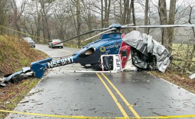 Një helikopter i spitalit rrëzohet në Karolinën e Veriut