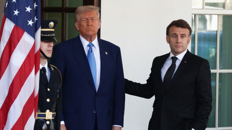 Trump dhe Macron zhvillojnë bisedime në Shtëpinë e Bardhë për Ukrainën