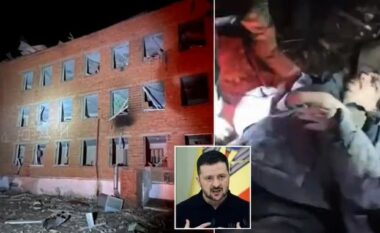 Zelensky akuzon Rusinë për bombardimin e njerëzve të vetë, raketat goditën shkollën në Kursk që shfrytëzohej si strehimore nga civilët