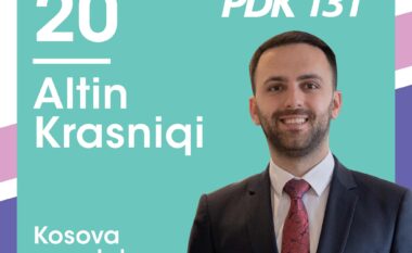 Altin Krasniqi: Faleminderit për mbështetjen dhe besimin tuaj, së bashku bëjmë ndryshimin