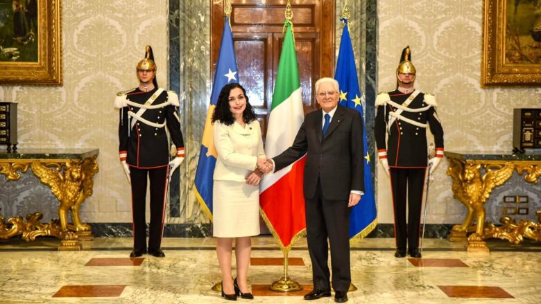 Mattarella uron Osmanin për 17-vjetorin e Pavarësisë: Italia mbetet një partner i përkushtuar i Kosovës