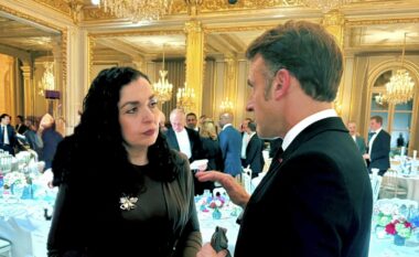 Osmani merr pjesë në darkën e shtruar nga Macron: Momentet si këto forcojnë lidhjet diplomatike e ekonomike