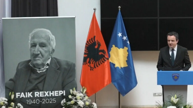 ​Kurti kujton Faik Rexhepin: Ishte një patriot që u bë simbol i ngjarjeve politike të Kosovës