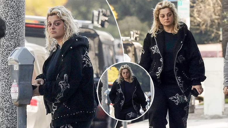 Bebe Rexha duket thuajse e panjohur pa makijazh rrugëve të Beverly Hills, pak kohë pasi prishi kontratën e saj me shtëpinë diskografike Warner Records