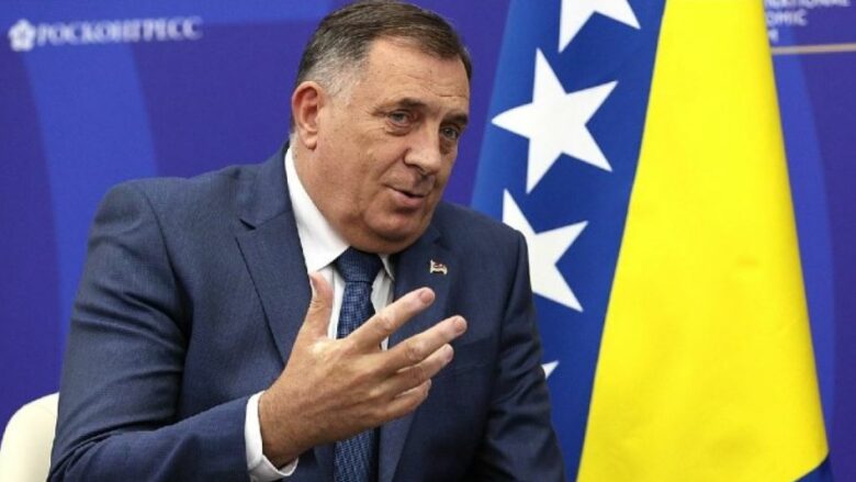 Nëse dënohet me pesë vjet burg, Dodik tregon se çka do të ndodhë në Bosnje