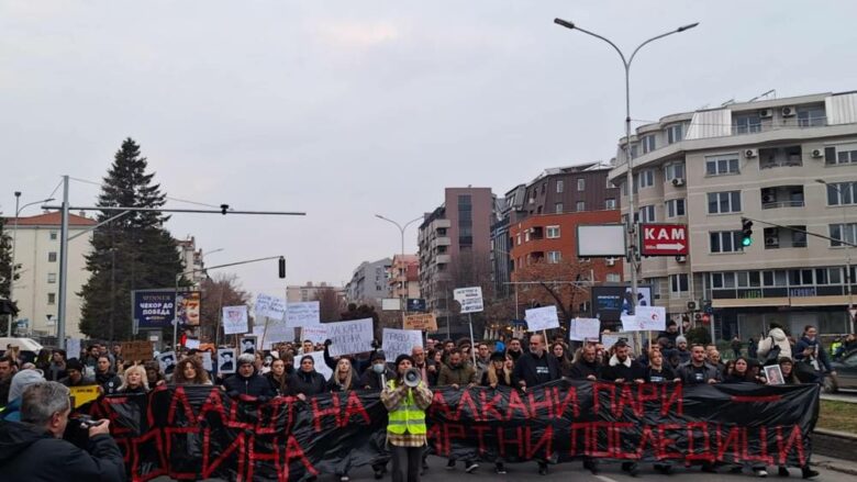 Në Shkup sërish u protestua për Frosinën