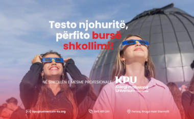 Shkolla e mesme profesionale KPU-Kolegji Profesional Universum hap thirrjen për bursa shkollimi 