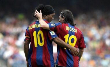 Ronaldinho: Është e vështirë për mua të them se Messi është më i miri në histori