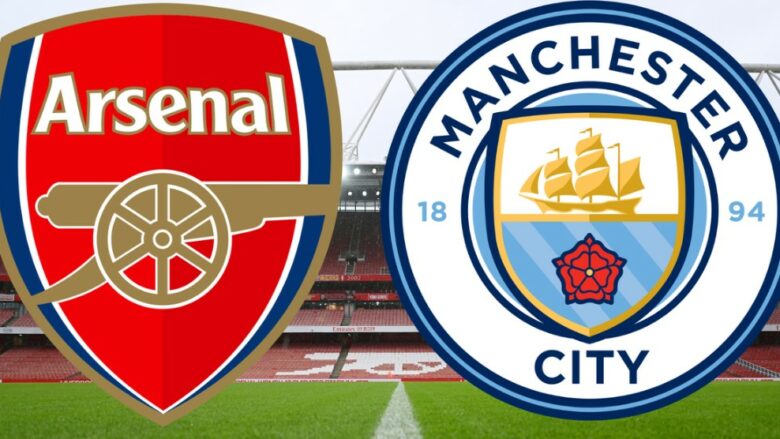 Dueli i dy gjigantëve anglezë, formacionet zyrtare: Arsenal – Manchester City