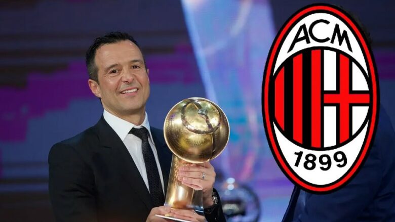 Agjenti Jorge Mendes po punon për transferimin e yllit portugez tek Milani