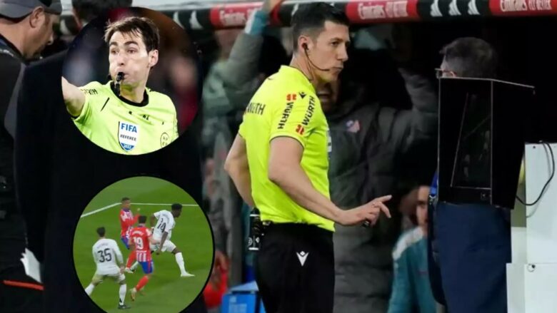 Publikohet video nga biseda e gjyqtarit me VAR-in para se të akordonte penallti për Atletico Madridin