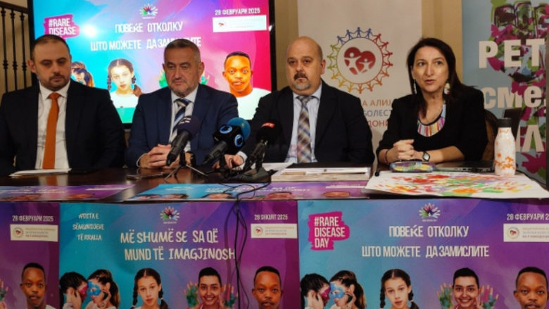 Në Shkup u shënua dita e sëmundjeve të rralla, u debatua mbi sfidat me të cilat përballen personat e sëmurë dhe familjarët e tyre