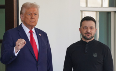 Zelensky mbërrin në Shtëpinë e Bardhë për një takim me Trumpin