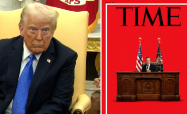 Revista Time provokon me kopertinën e re, vendos Musk në tavolinën e presidentit – vjen reagimi i Trumpit